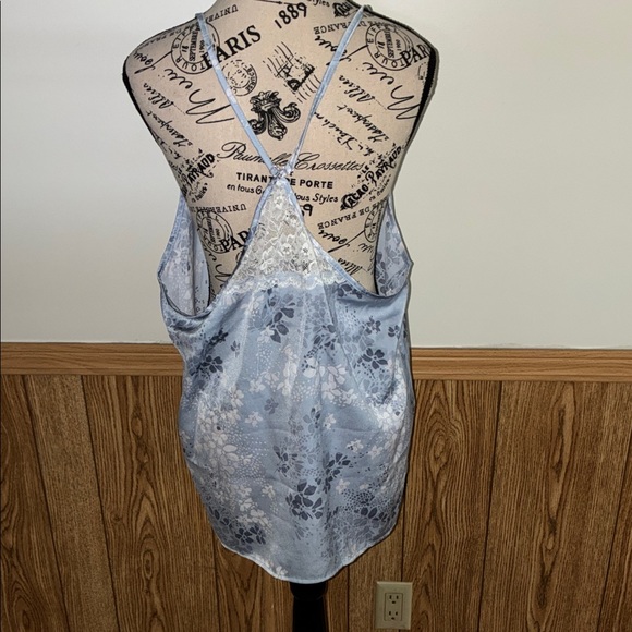 Splendid Blue Floral Chemise Sz XL worn washed once - Picture 3 of 3